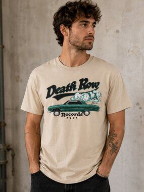 Death Row Records Lowrider Graphic Tee Men's Medium